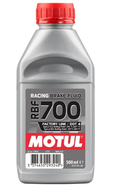Lichid de frână MOTUL RBF 700 Factory Line DOT 4 - 0.5L